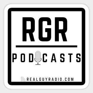 Real Guy Radio - MICROPHONE Sticker